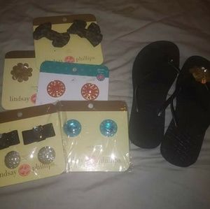 Lindsey Phillips flip flops